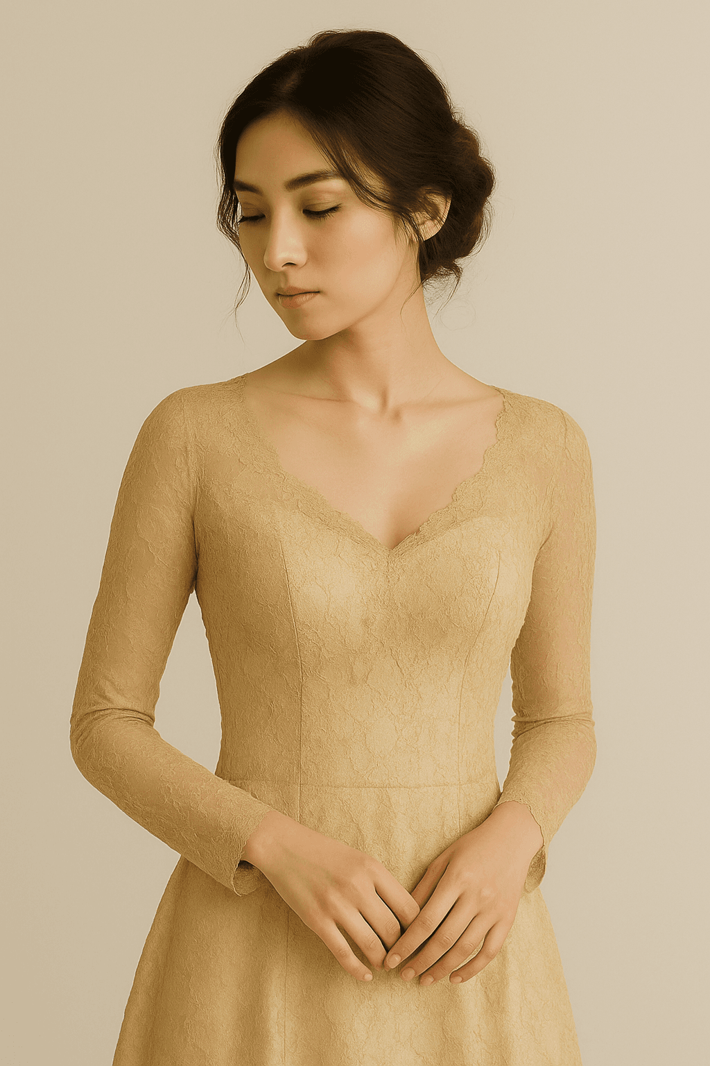 Sophisticated Indonesian dress for special occasions